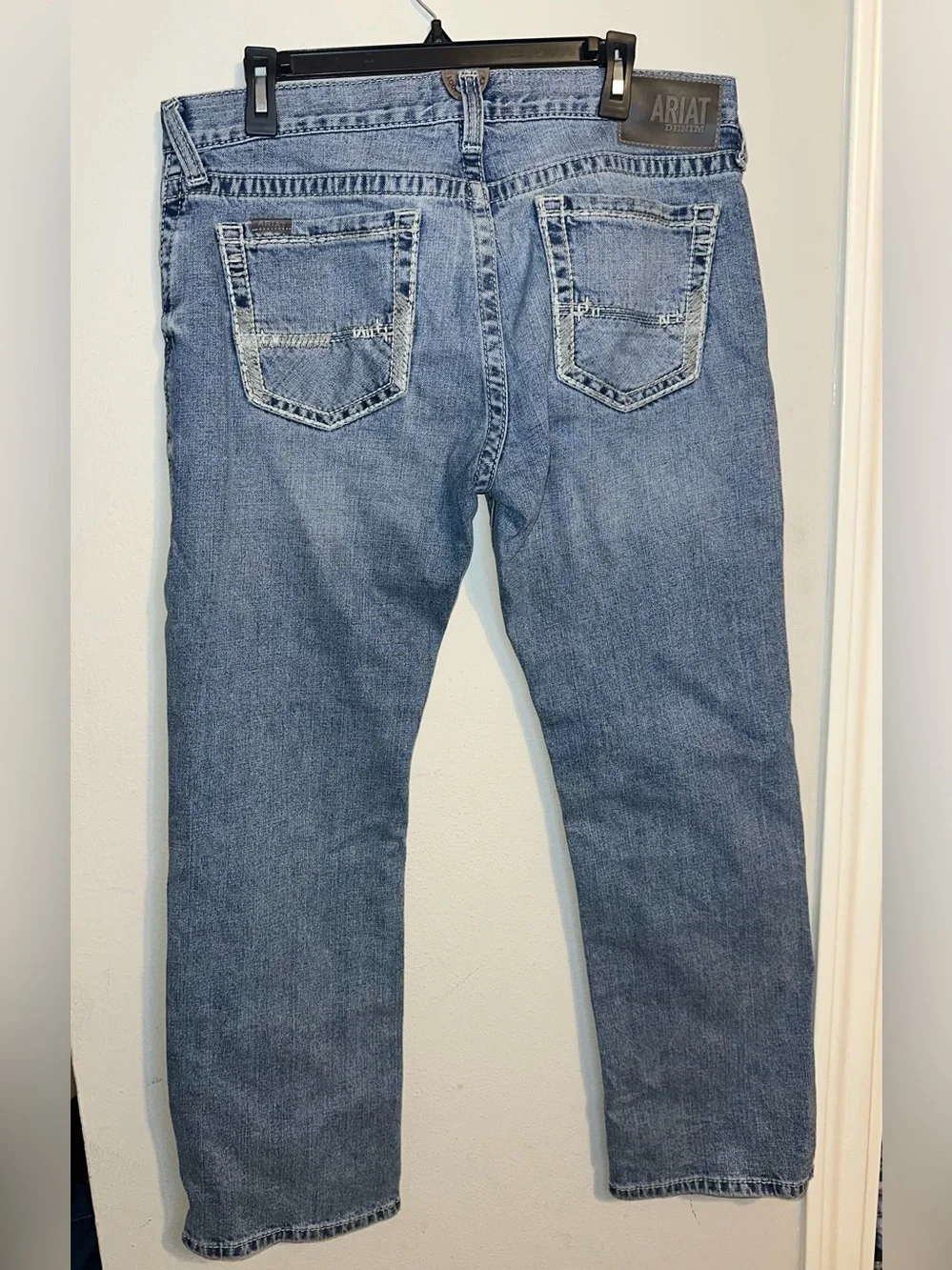 Ariat Blue Denim Jeans Slim Straight